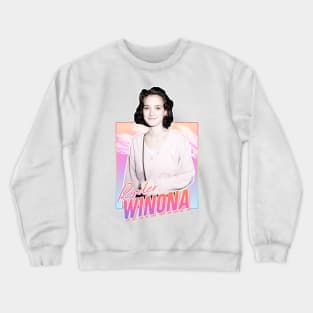 Winona Ryder - Retro Crewneck Sweatshirt